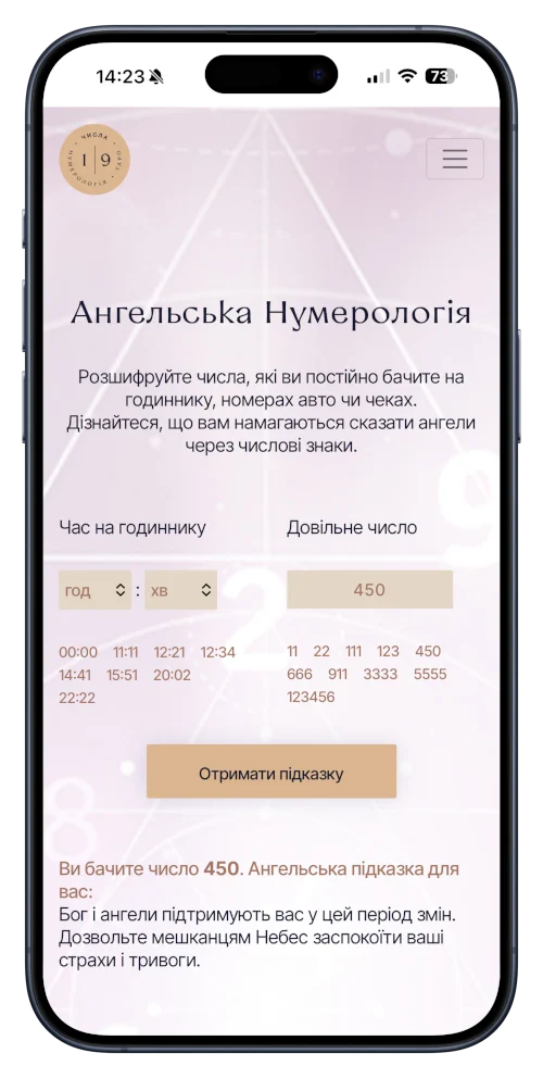 Ангельська Нумерологія. Сервіс Числа - все для нумеролога