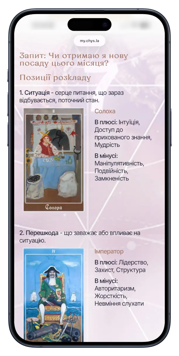 Розклад Таро: Кельтський хрест. Сервіс Числа - все для нумеролога